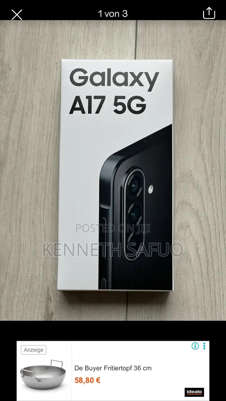 New Samsung Galaxy A17 5G 256 GB Gray