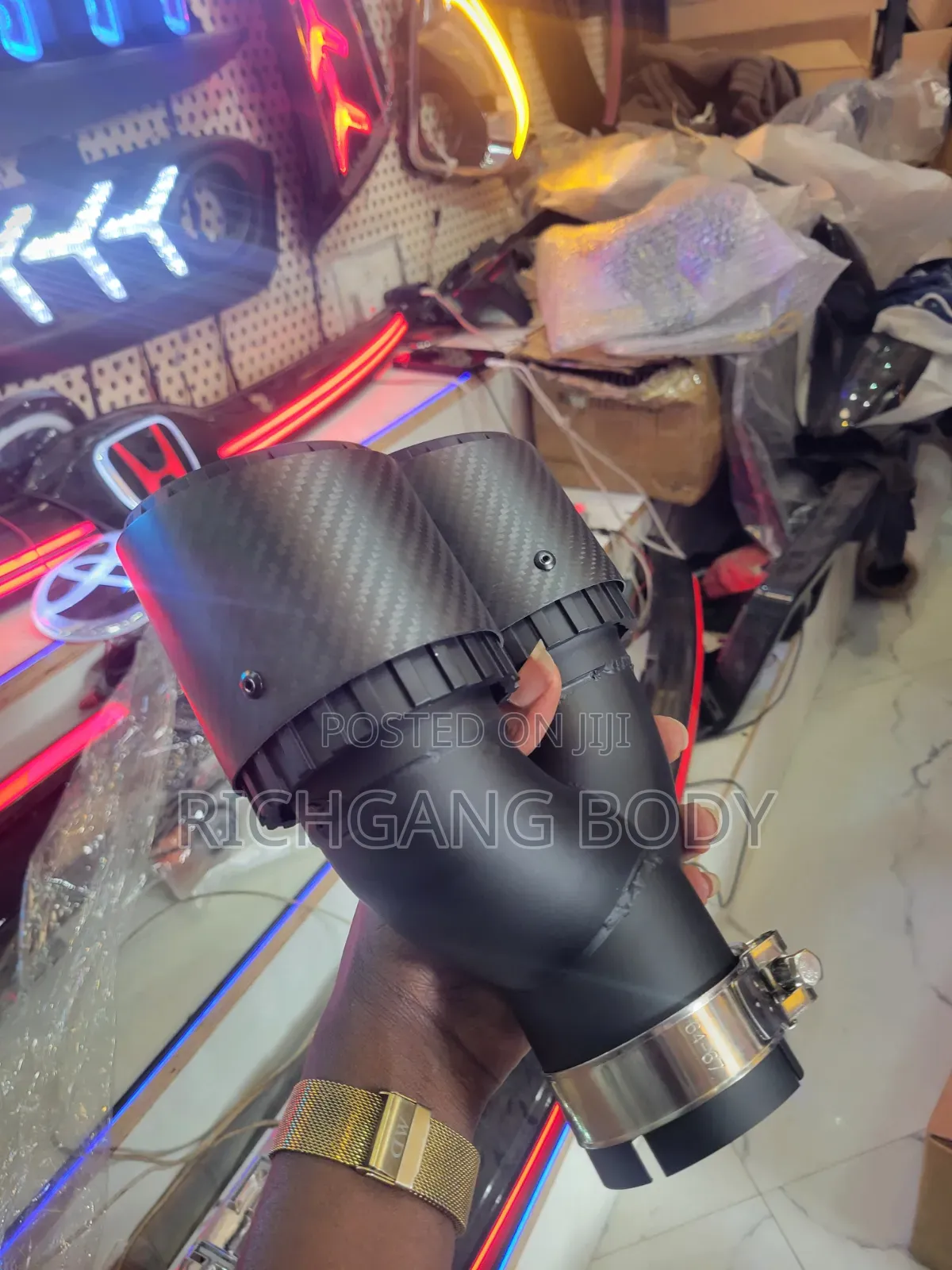 Original Carbon Fiber Exuss Mouth for Honda, Toyota, Ans All Cars