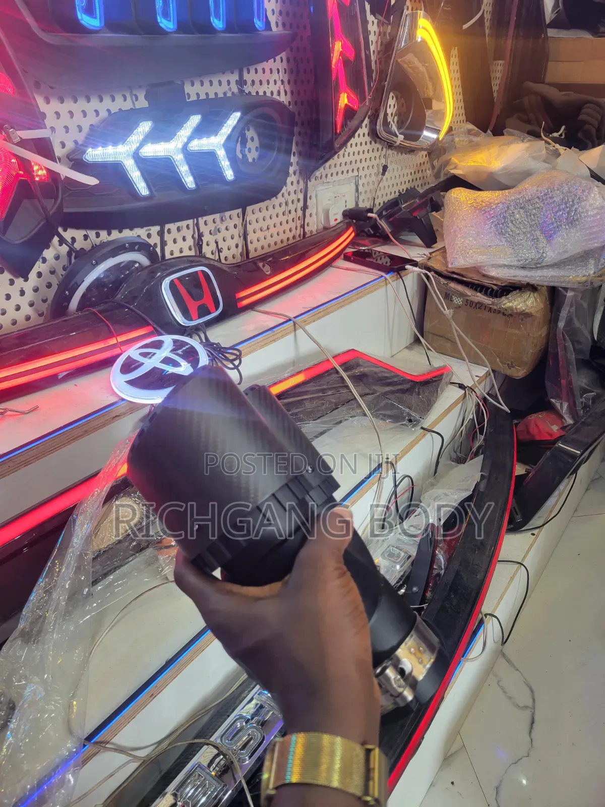 Original Carbon Fiber Exuss Mouth for Honda, Toyota, Ans All Cars