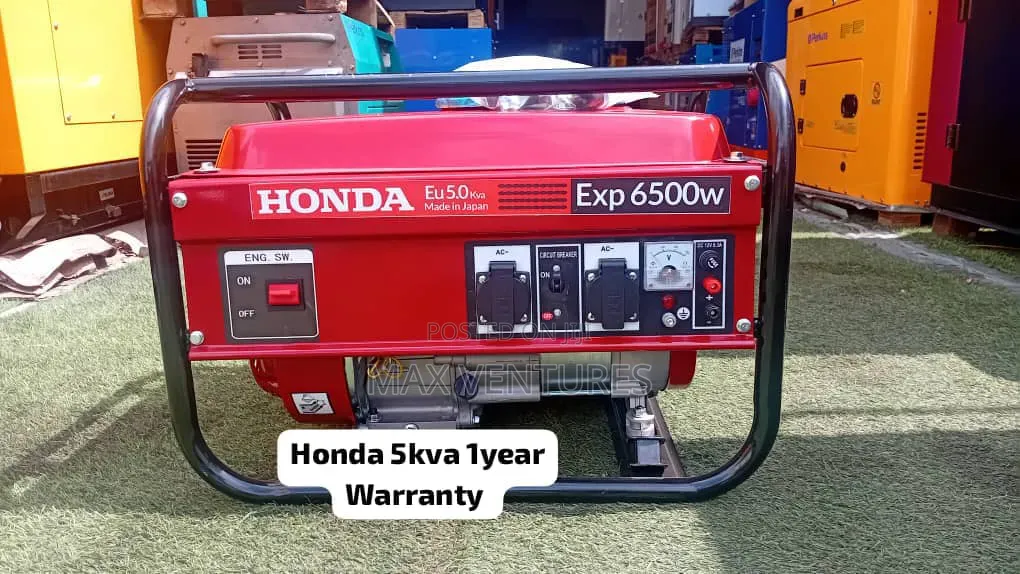 Brand New Honda 5KVA Generator Available at Best 5.0kva