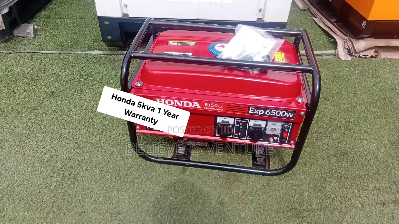 Honda 5KVA Generator – Powerful, Durable Efficient