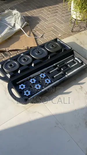 50kg Barbell Dumbell Set