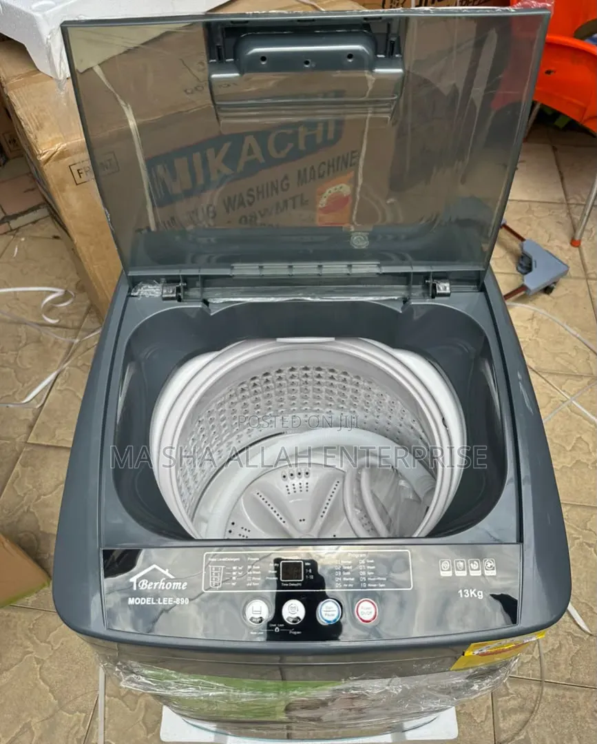 Berhome 10kg Top Load Fully Automated Washing Machine