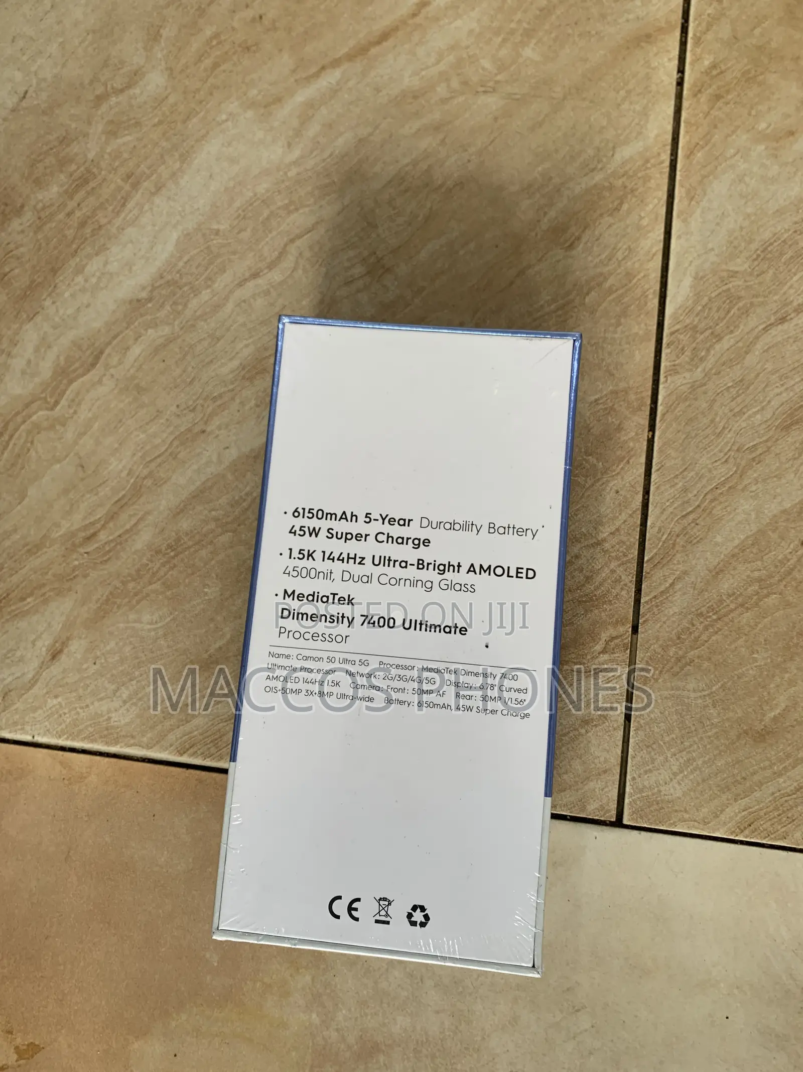 New Tecno Camon 50 Ultra 512 GB Black