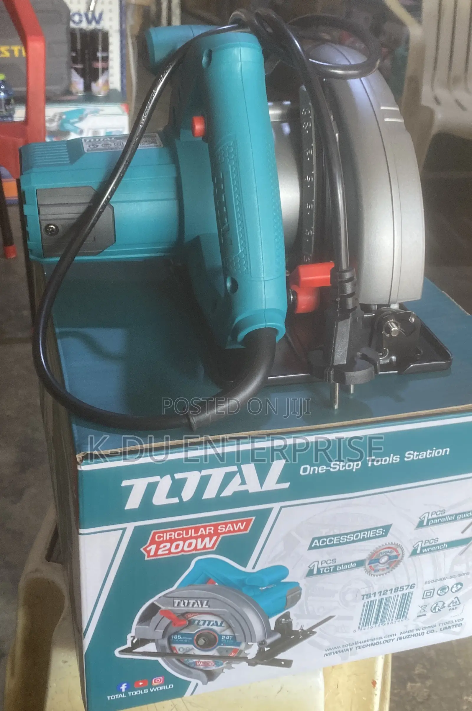 Total Circular Saw 7”(1200W)