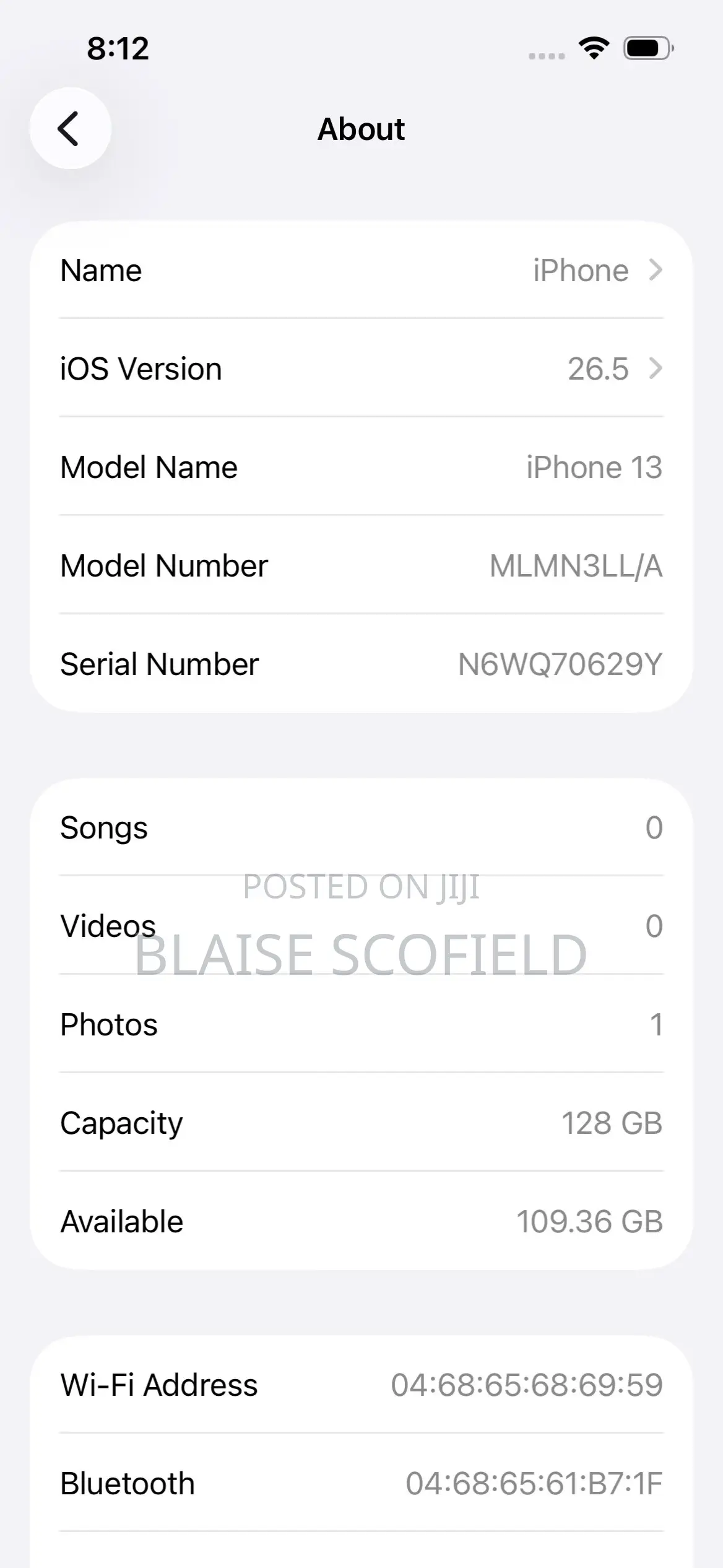 Apple iPhone 13 128 GB Gold