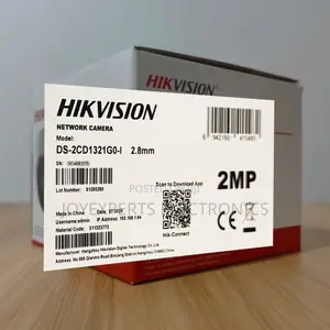 Hikvision 2MP Fixed Turret IP Camera (DS-2CD1321G0-I)
