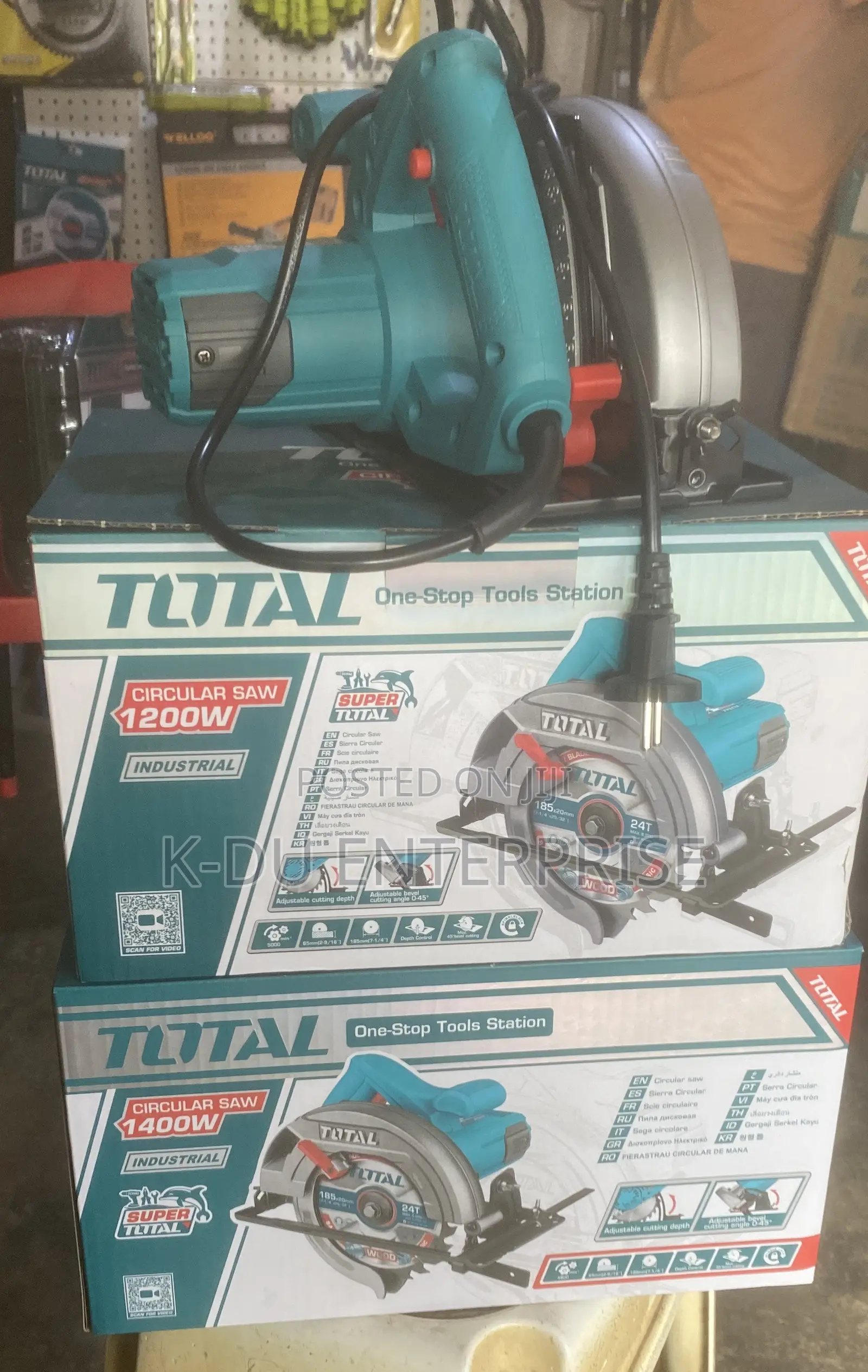 Total Circular Saw 7”(1200W)