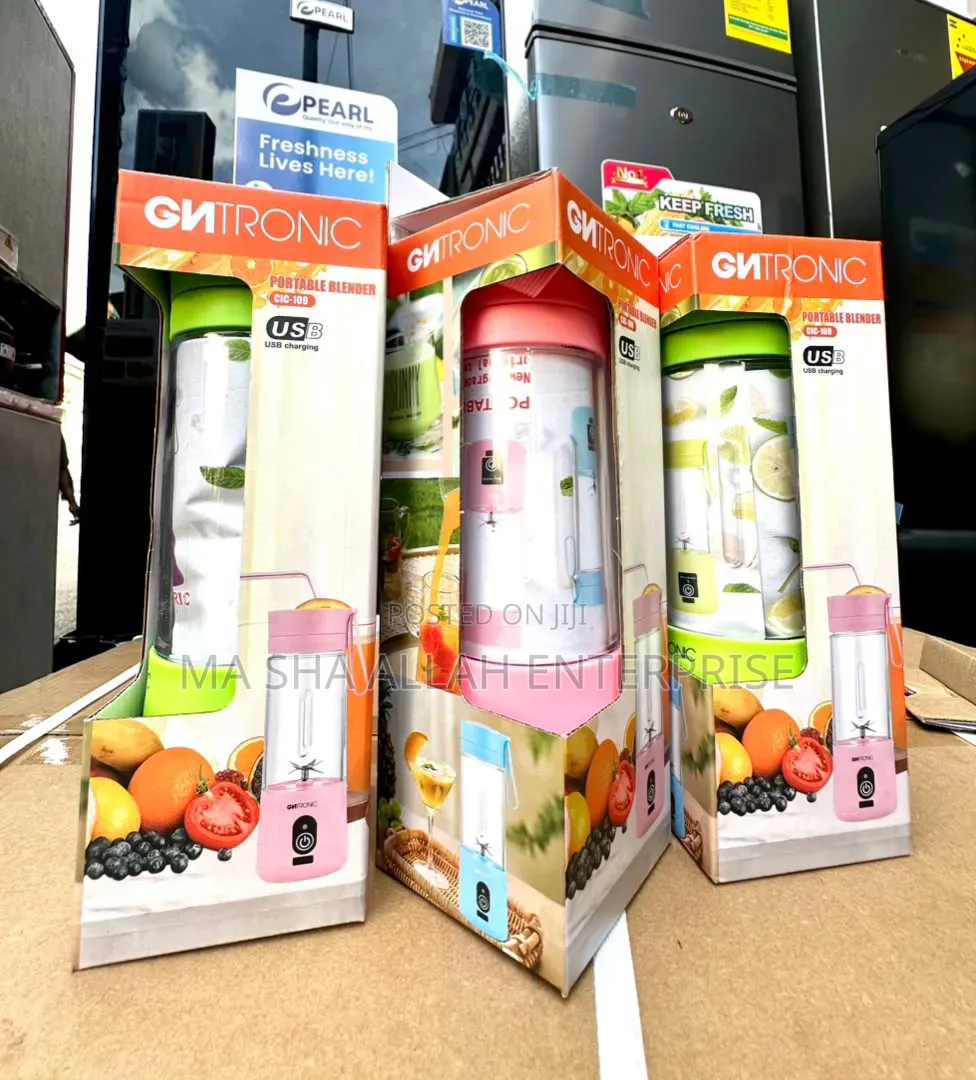 Portable Rechargeable Cn-Tronic Juicer Blender