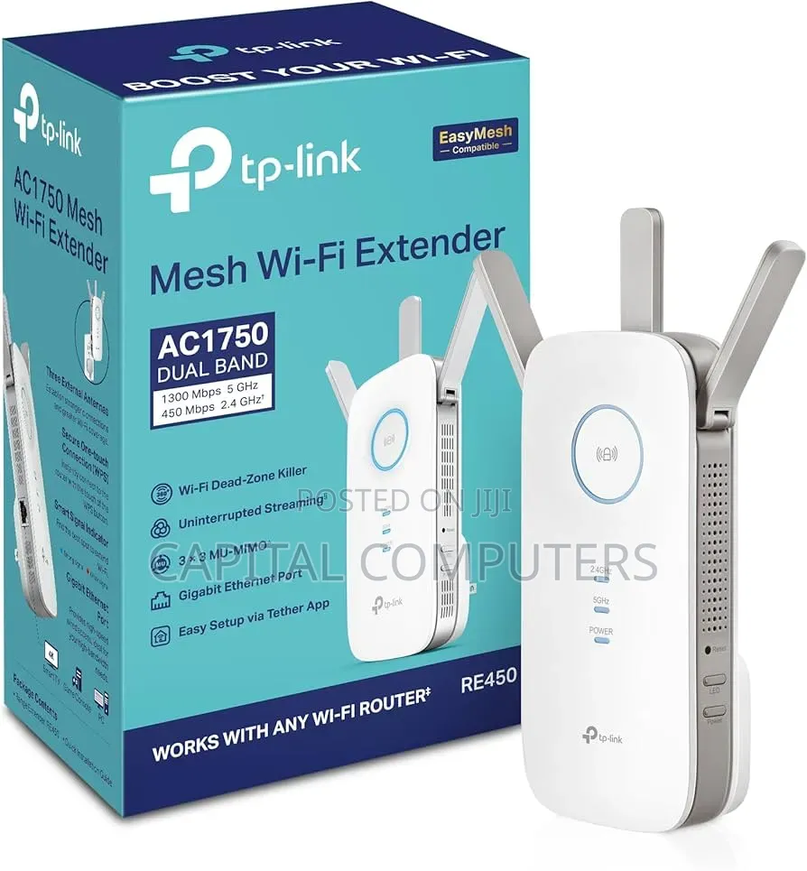 Tp Link Ac1750 Wifi Extender (Re450)