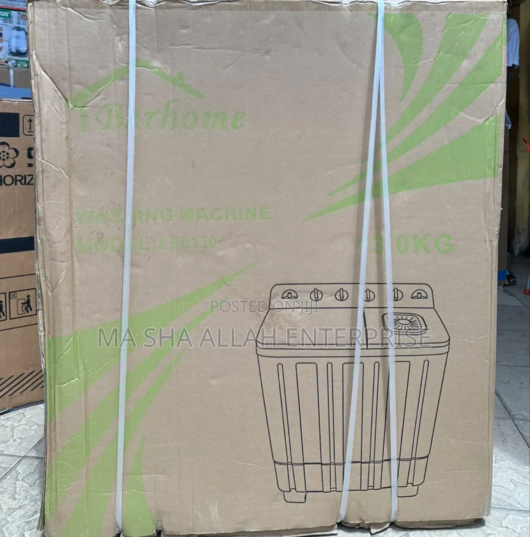 13kg Powerful Berhome Twin Tub Washing Machine