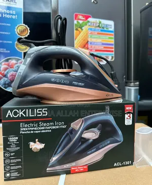 Powerful and Durable Ackiliss Steam Iron