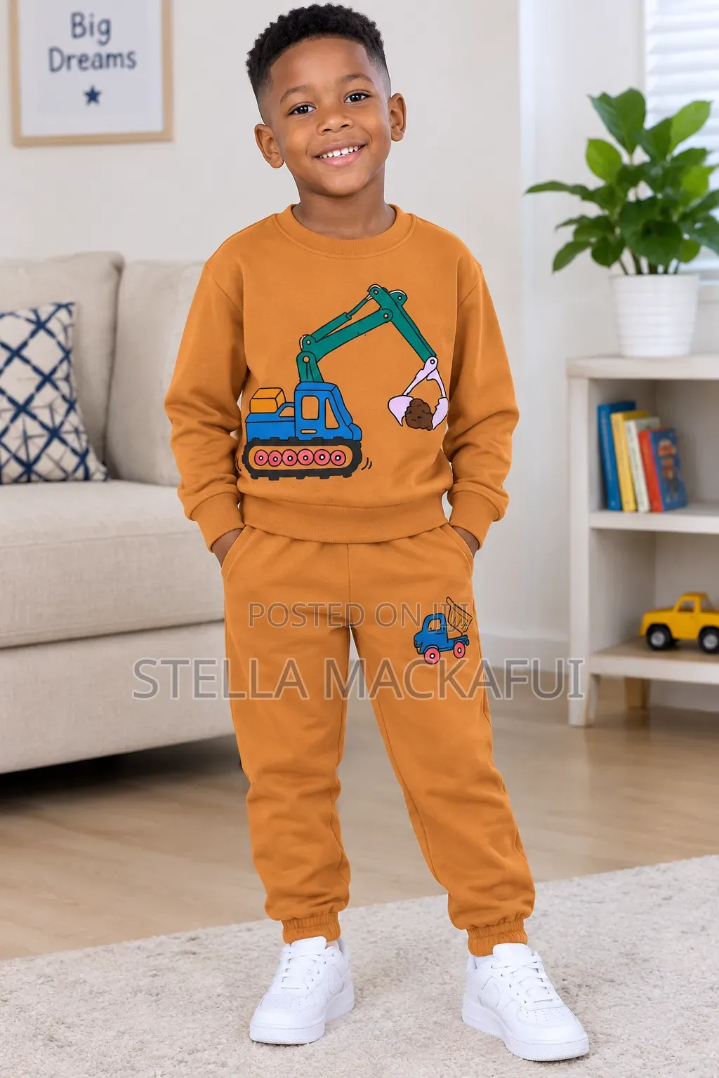 Thick Sweatshirt With Sweatpants for Children 6m-7yrs Only