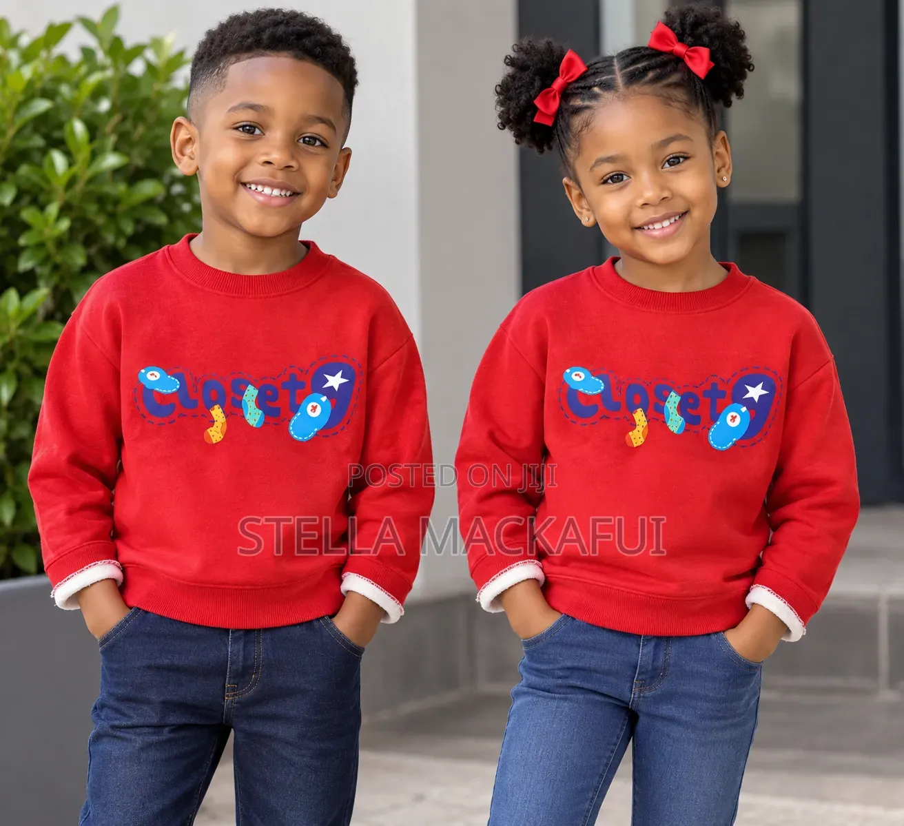Thick Cotton Sweaters for 1-8yrs Only