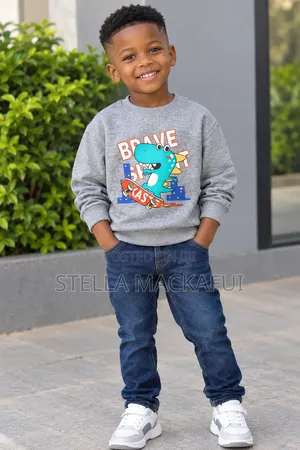 Thick Cotton Sweaters for 1-8yrs Only