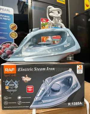 Powerful Big Blue RAF Steam Iron