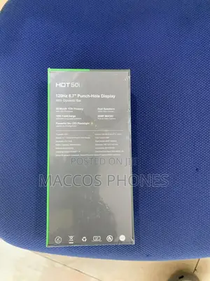 New Infinix Hot 50i 256 GB Black