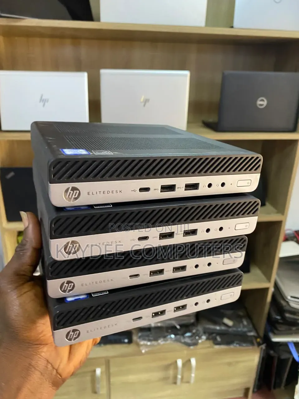 Desktop Computer HP EliteDesk 800 G3 8GB Intel Core i5 SSD 256GB