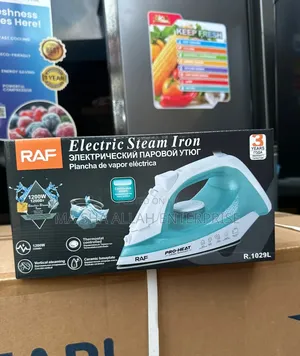 Powerful Medium Purple and Blue RAF Steam Iron