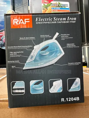 Powerful Medium Purple and Blue RAF Steam Iron