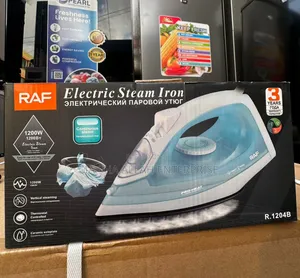 Powerful Medium Purple and Blue RAF Steam Iron