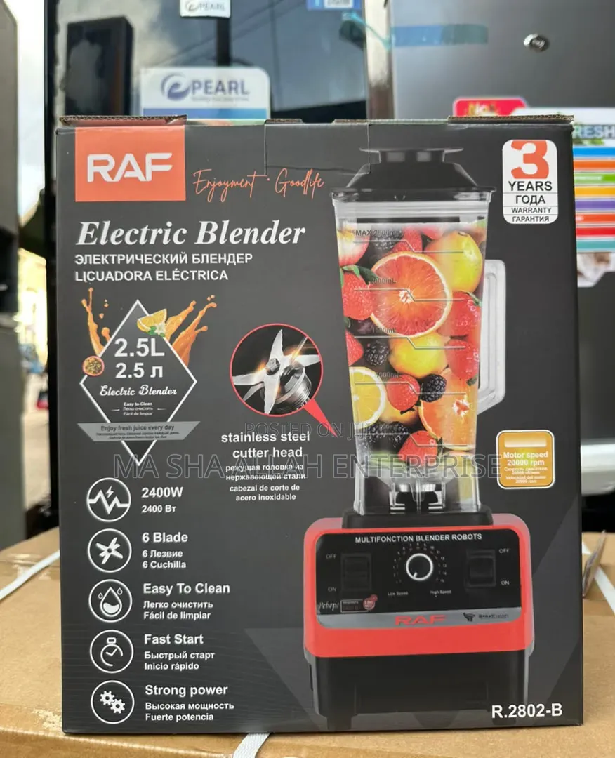 Powerful Raf 6 Blades Blender