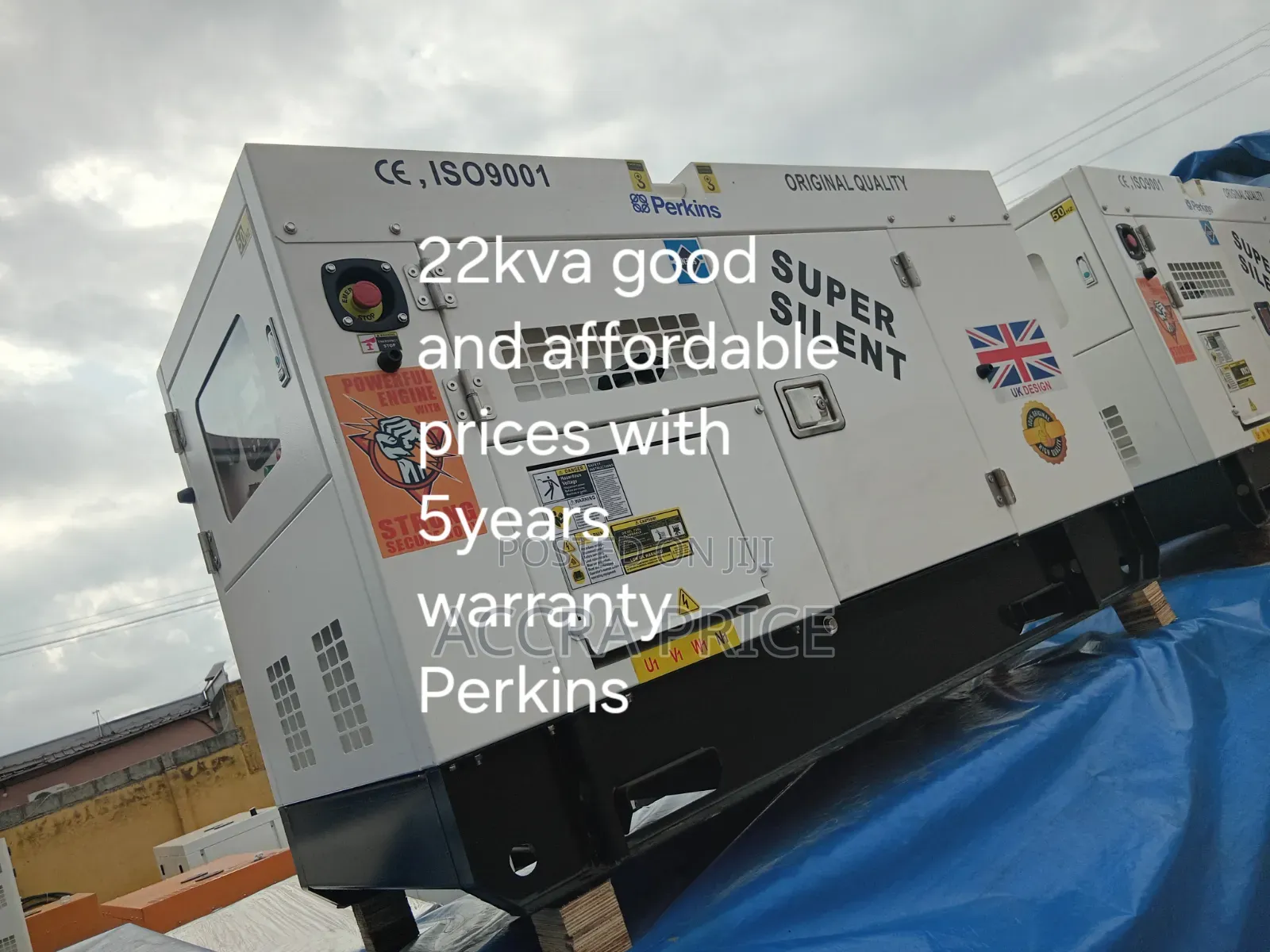 Quality Perkins 22KVA Diesel Genset – Powerful Long Lasting Generator