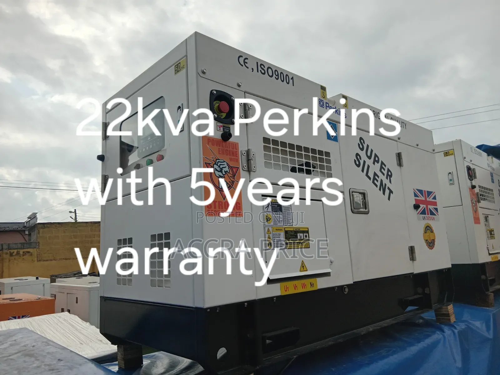 Quality Perkins 22KVA Diesel Genset – Powerful Long Lasting Generator