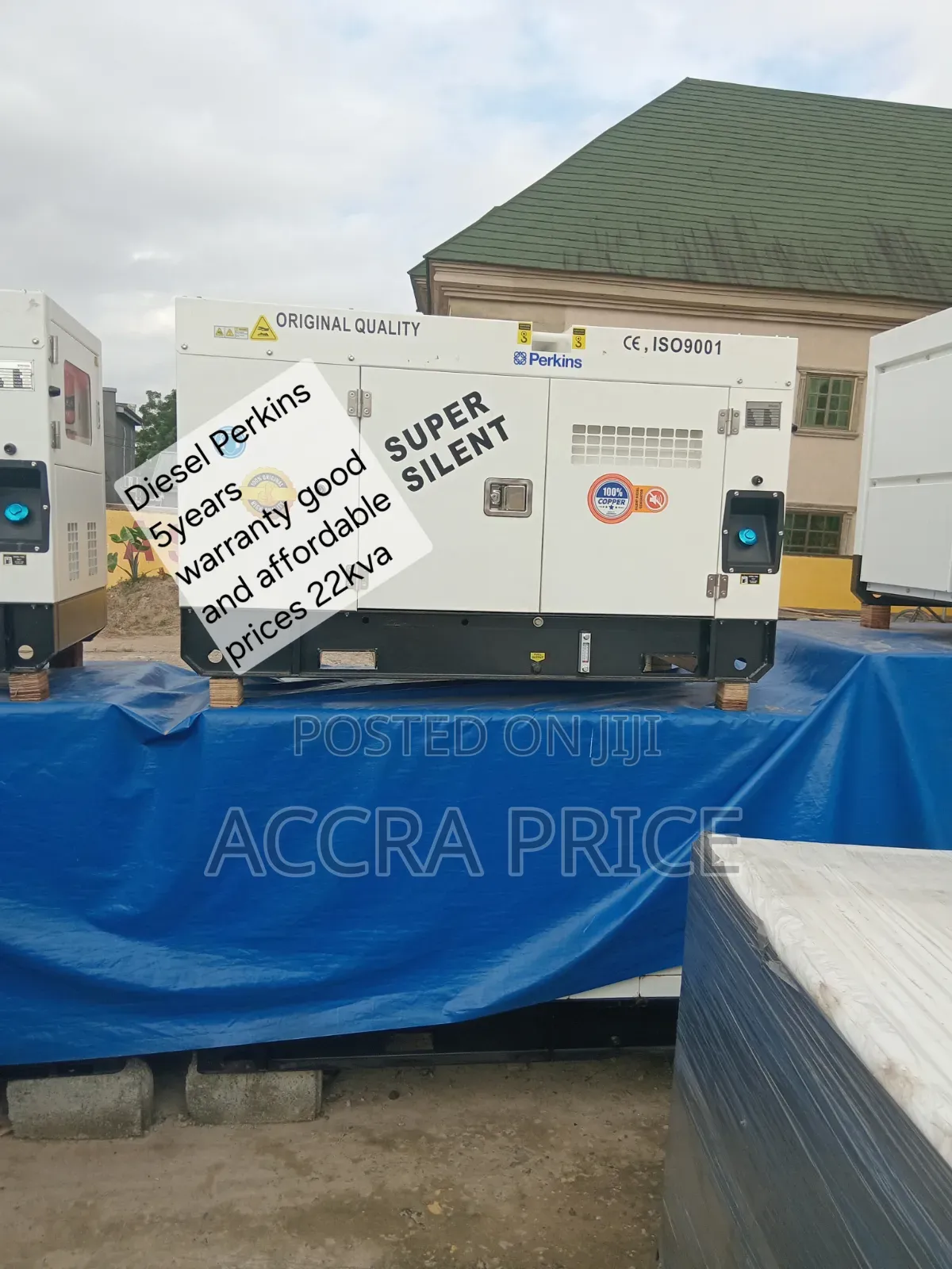 Affordable Perkins 22KVA Diesel Generator – Powerful, Durable