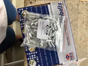 Ferrules 6mm Aluminum 100/PKT
