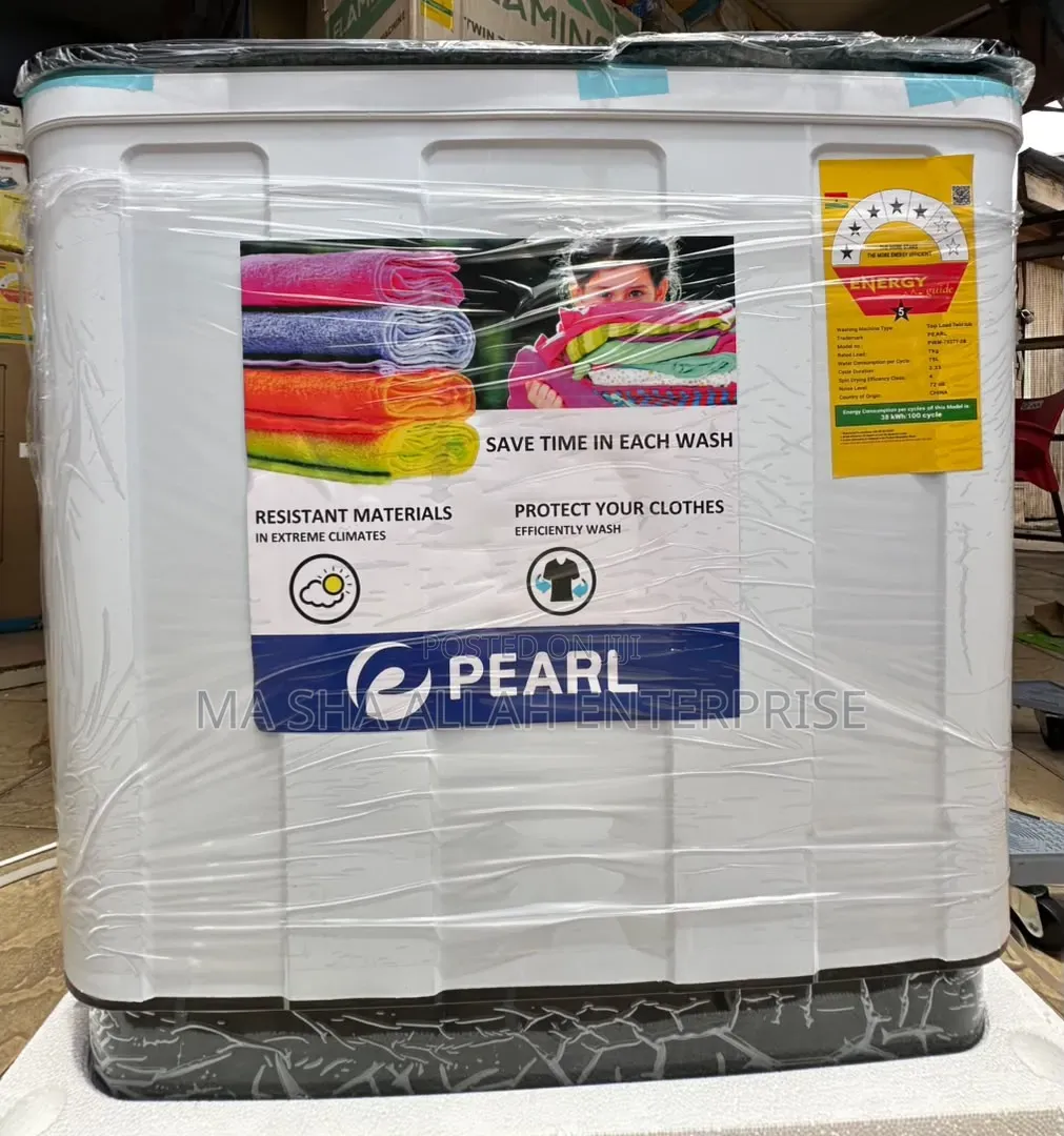 7kg Twin Tub Pearl Powerful Washing Machine