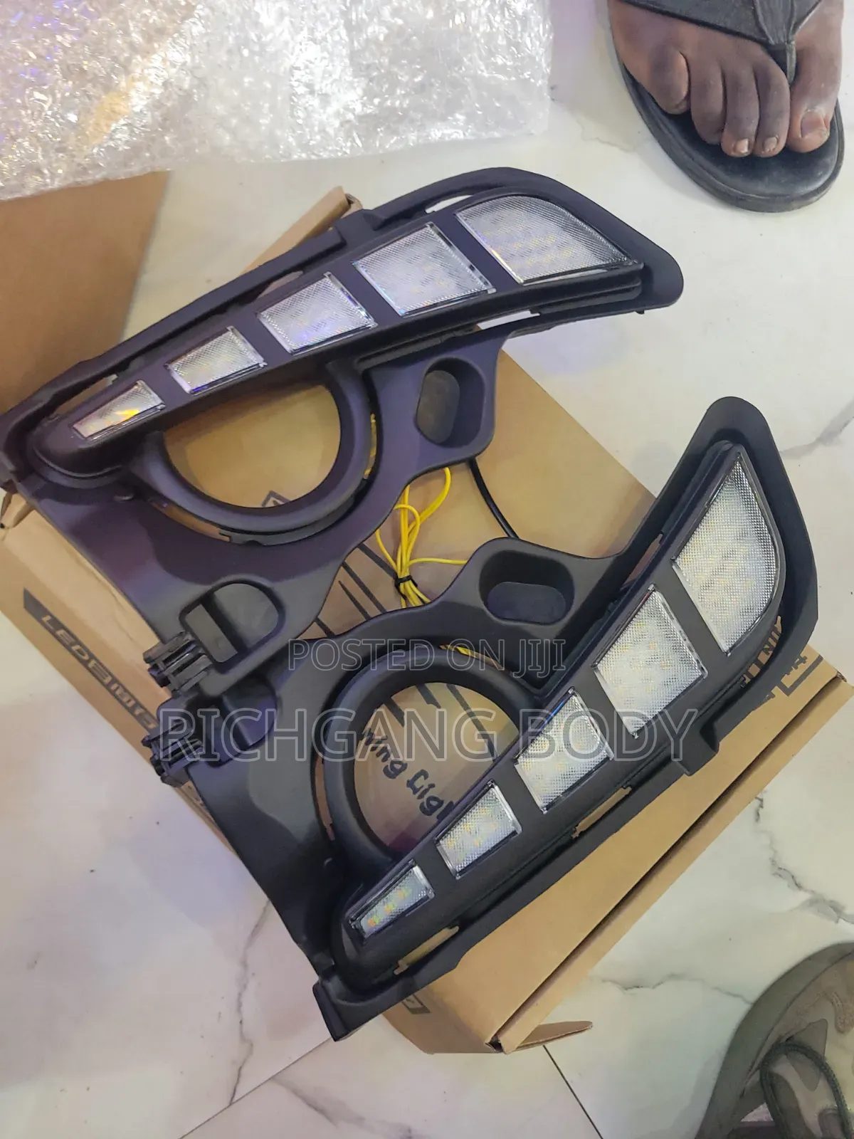 Toyota Highlander Led Foglight 2017 2018 to 2019
