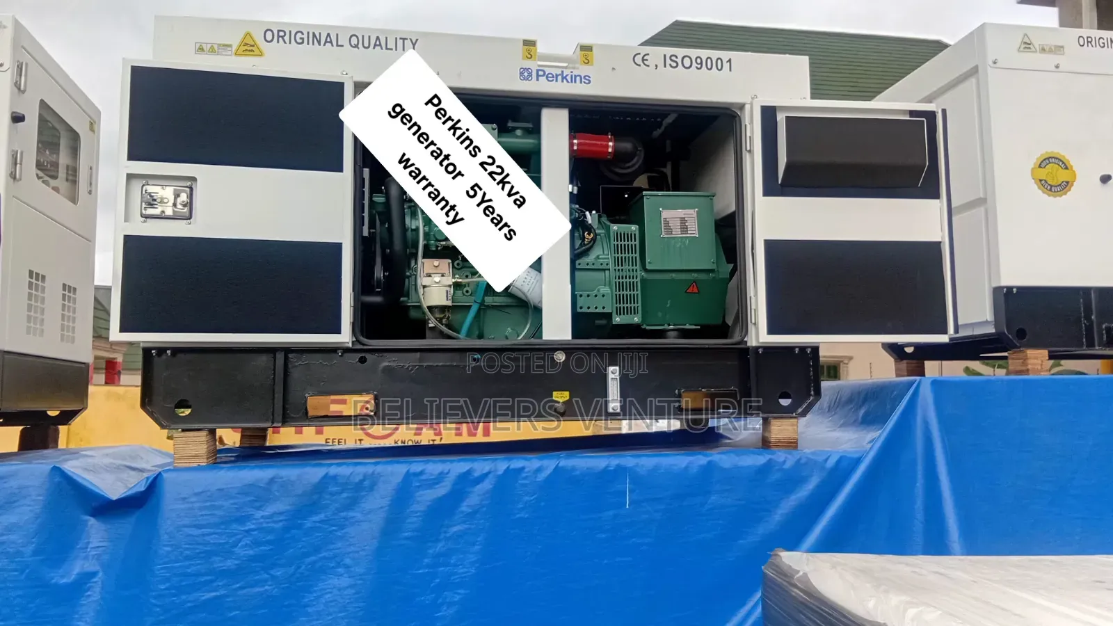 Perkins 22KVA Diesel Generator – Reliable Power Anytime