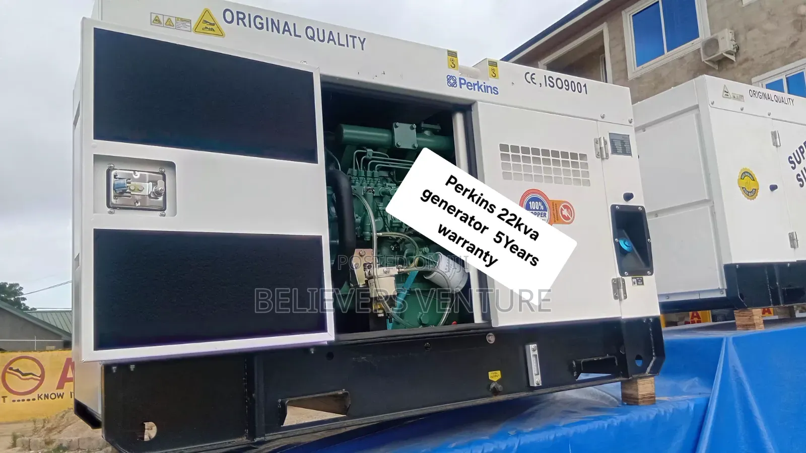 Perkins 22KVA Generator – Heavy-Duty Power You Can Trust