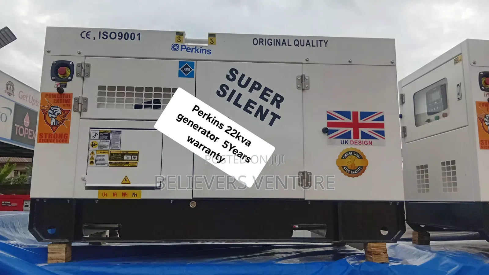 Perkins 22KVA Power Generator – Built for Serious Power