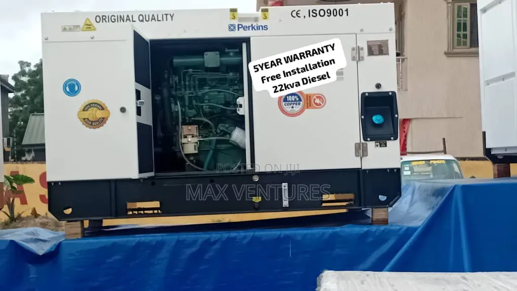 Perkins 22kVA Diesel Generator – Brand New Powerful 22kva