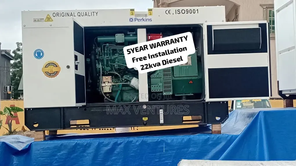 Perkins 22kVA Diesel Generator – Brand New Powerful 22kva