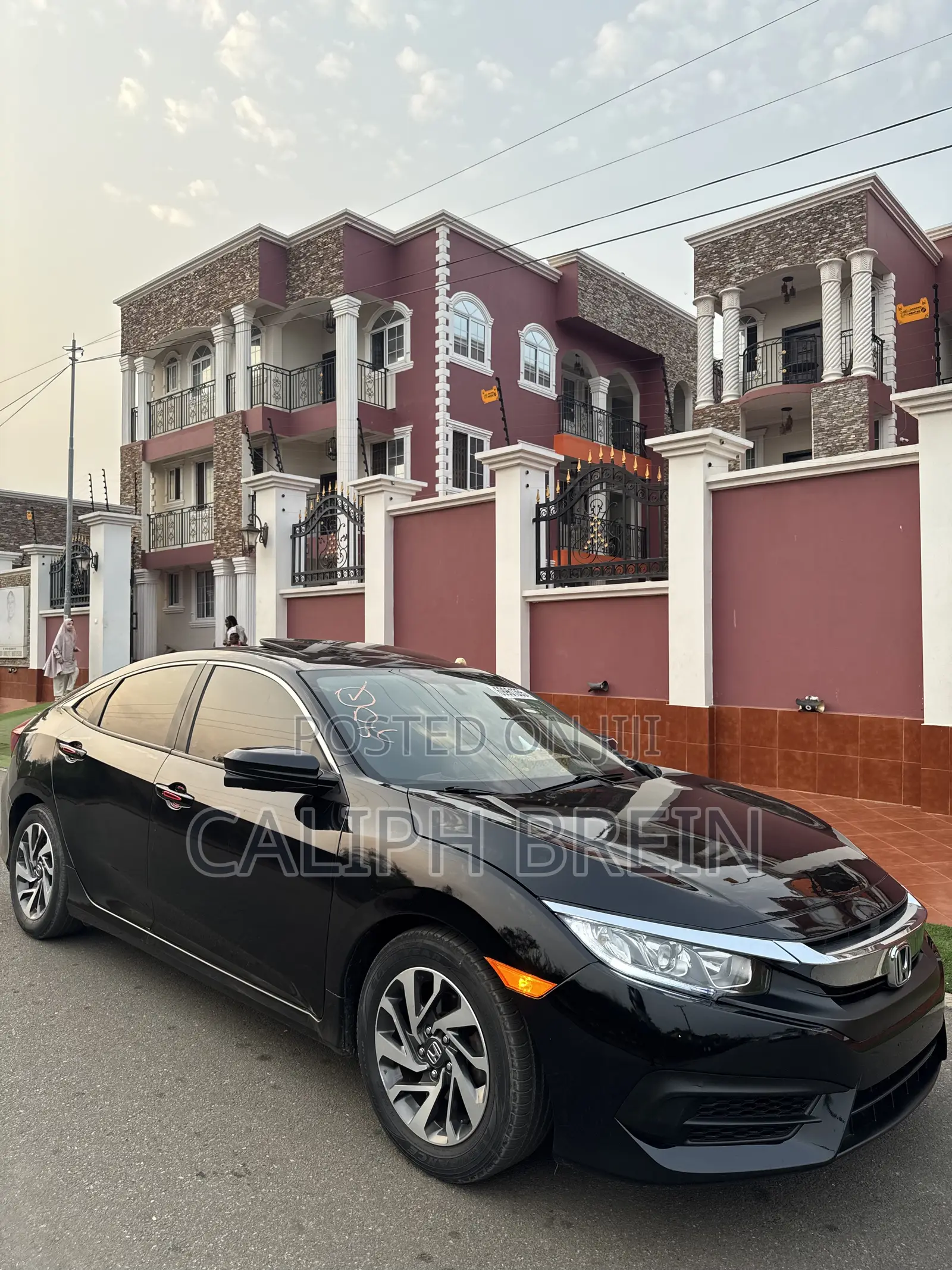 Honda Civic EX 4dr Sedan (2.0L 4cyl) 2017 Black