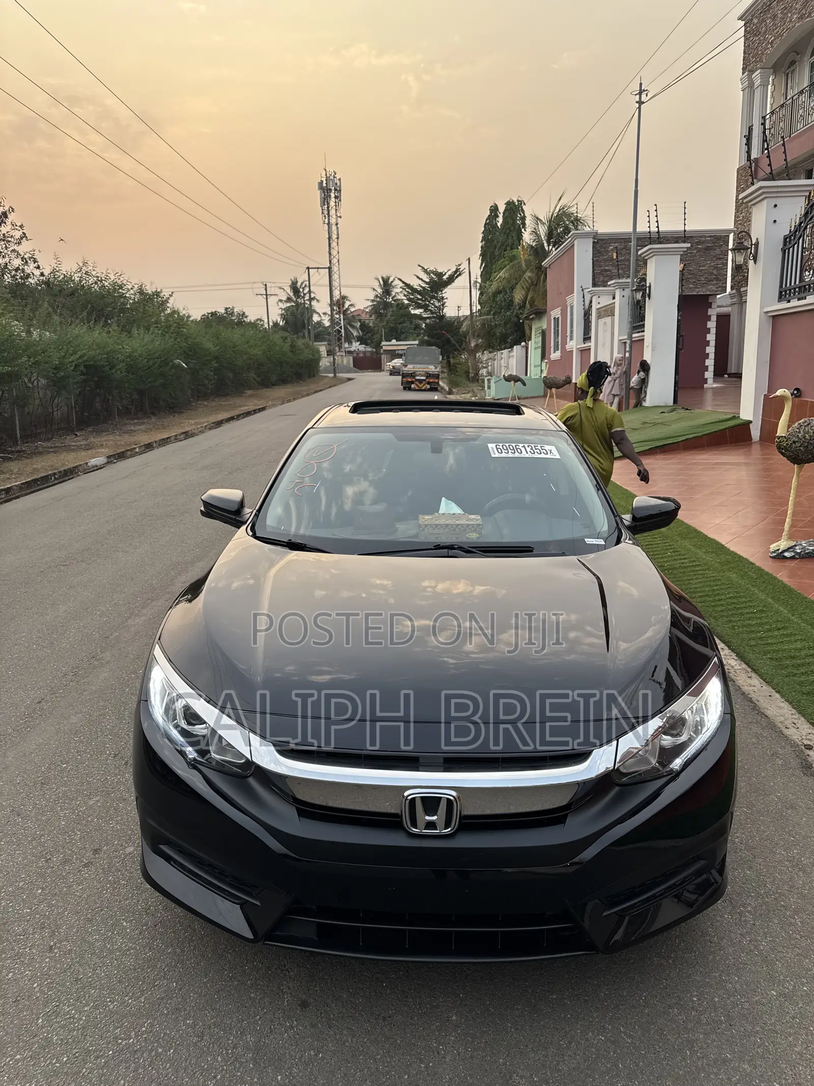 Honda Civic EX 4dr Sedan (2.0L 4cyl) 2017 Black