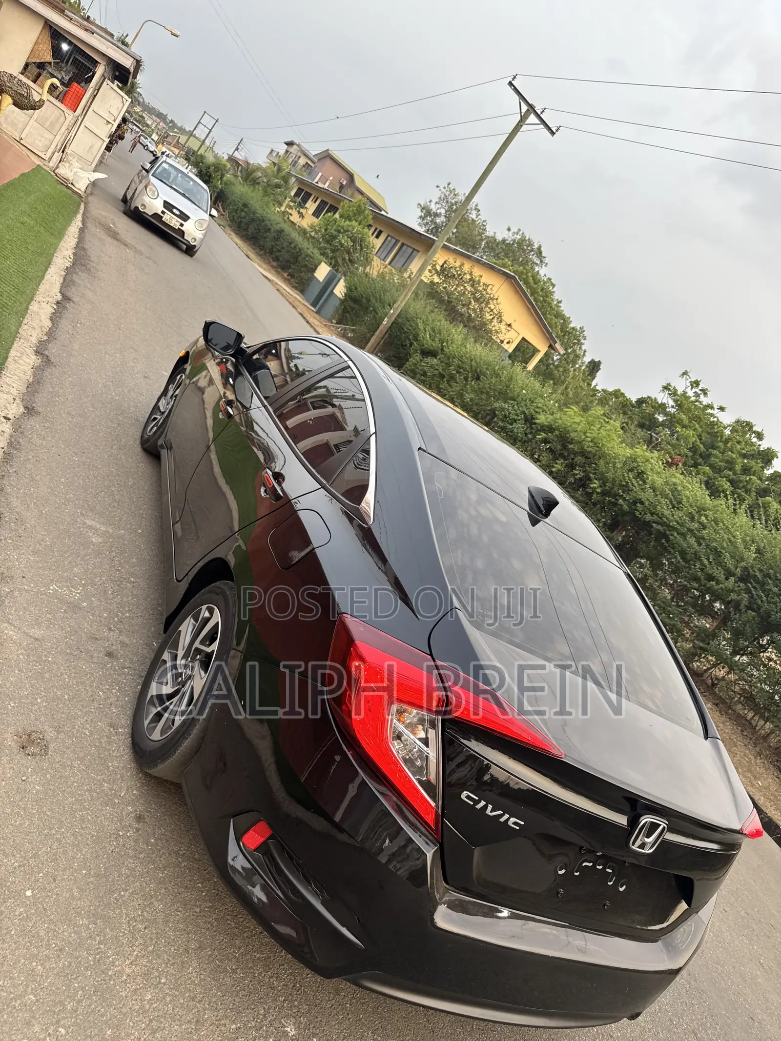 Honda Civic EX 4dr Sedan (2.0L 4cyl) 2017 Black