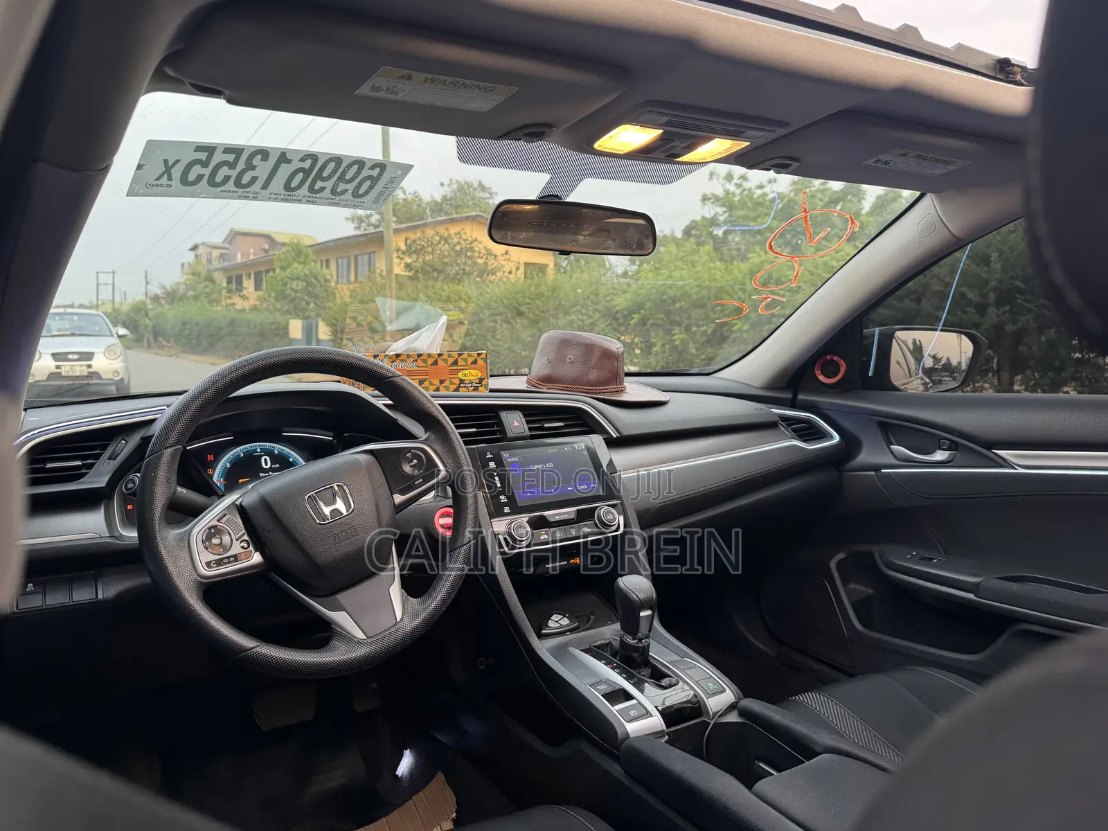 Honda Civic EX 4dr Sedan (2.0L 4cyl) 2017 Black