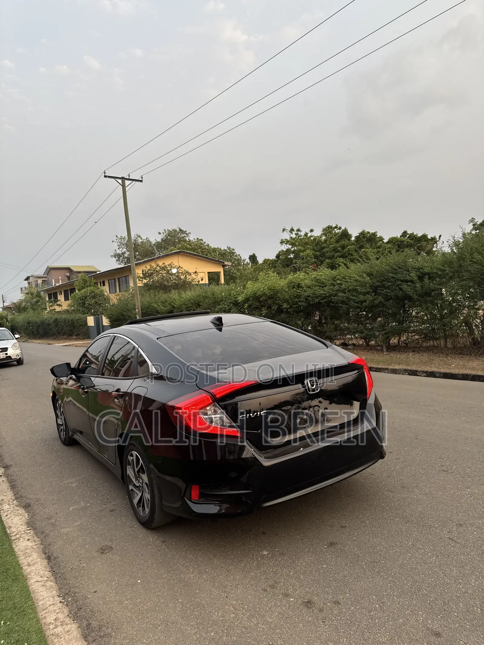 Honda Civic EX 4dr Sedan (2.0L 4cyl) 2017 Black