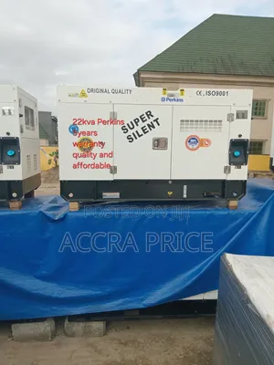 Perkins 22KVA Silent Diesel Generator – Premium Heavy Duty Genset