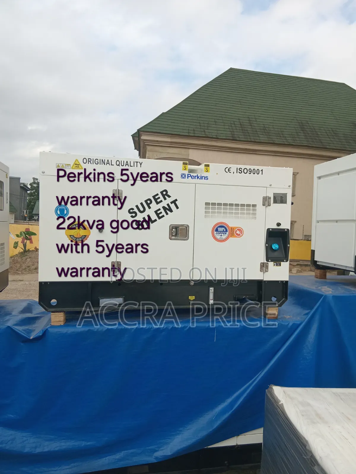 Perkins 22KVA Silent Diesel Generator – Premium Heavy Duty Genset