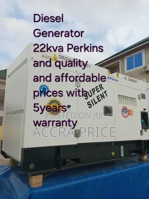 Best Quality Perkins 22KVA Diesel Genset – Strong, Efficient