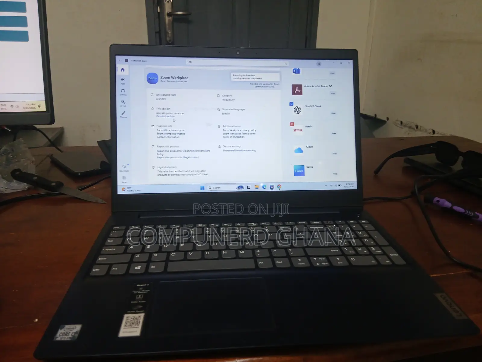 Laptop Lenovo Ideapad 3 8GB Intel Core i3 HDD+SSD 256GB
