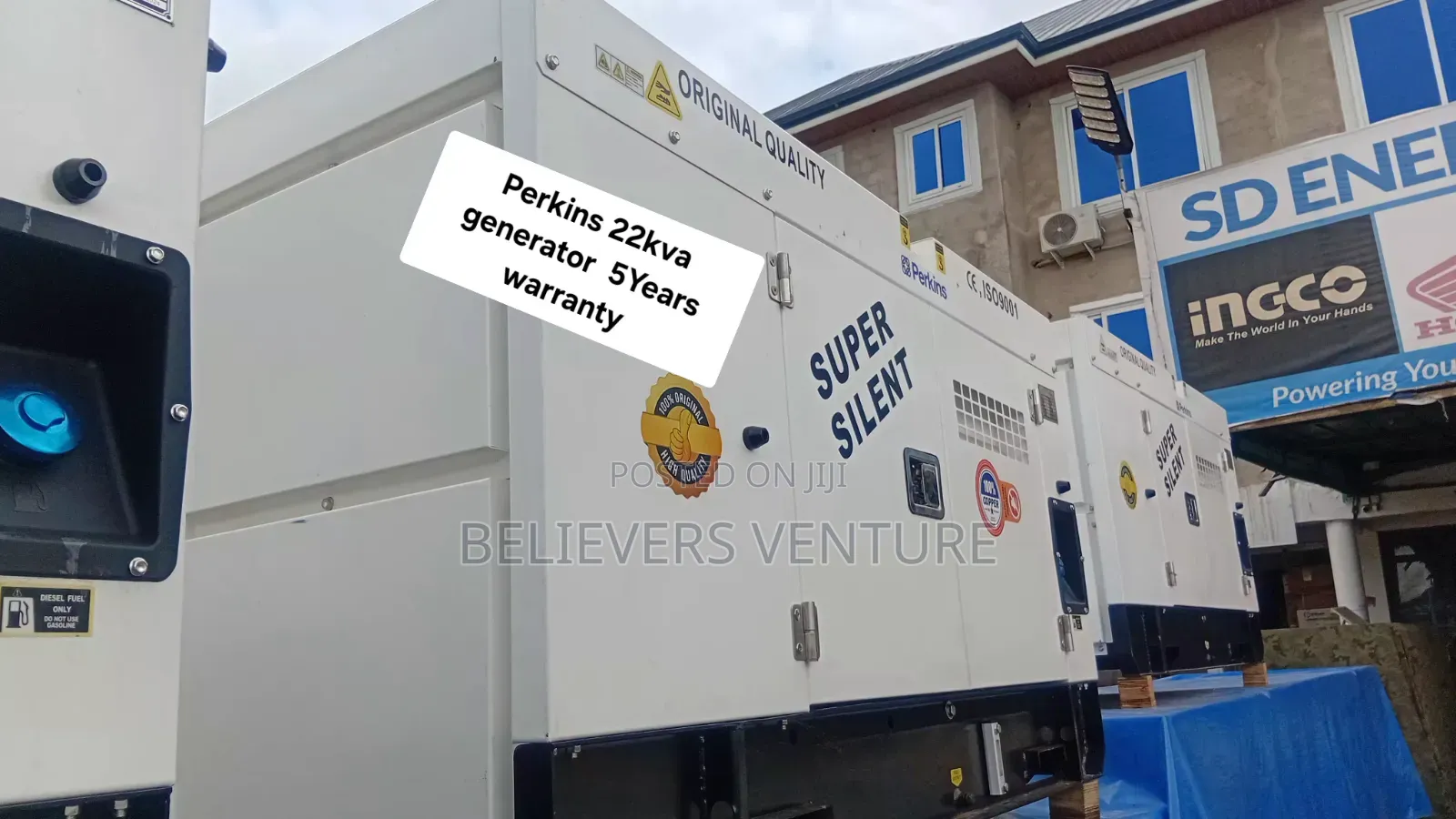 Perkins 22KVA Genset – Reliable Backup Power for Your Business