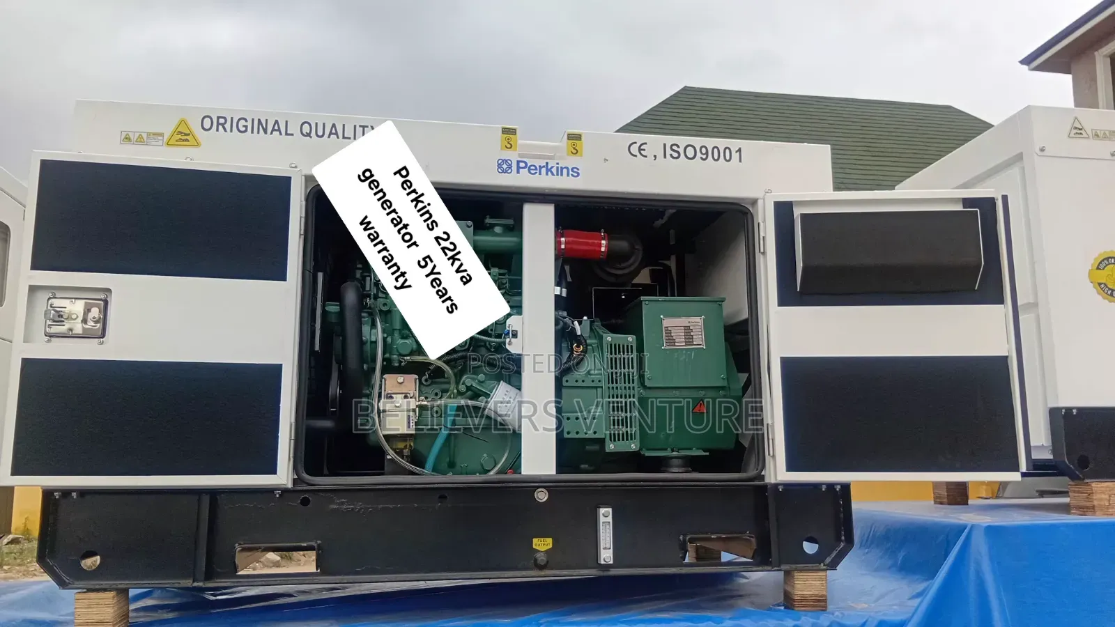 Perkins 22KVA Genset – Reliable Backup Power for Your Business