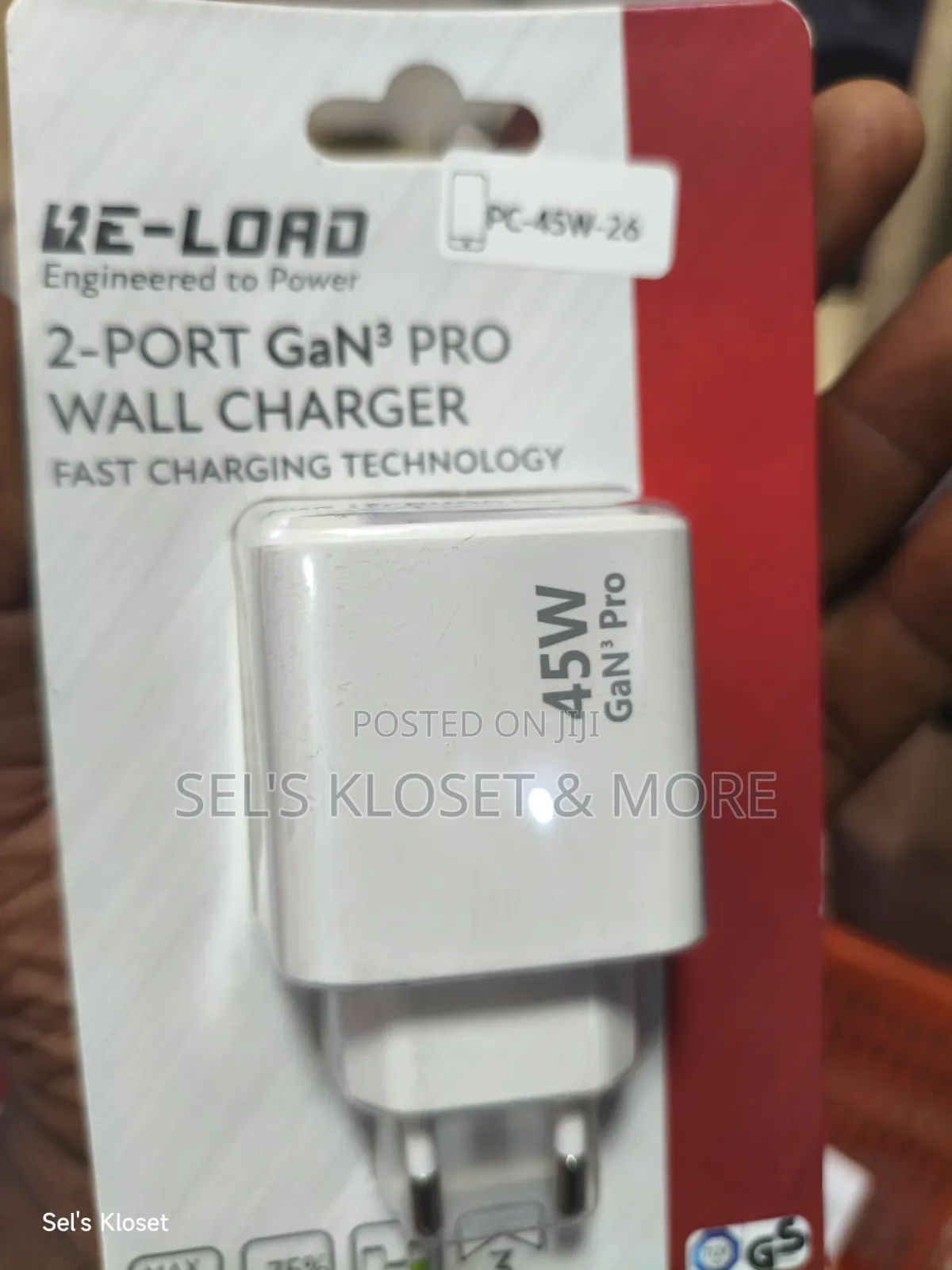 RE-LOAD 2-Port \Text{GaN}^3 Pro Wall Charger