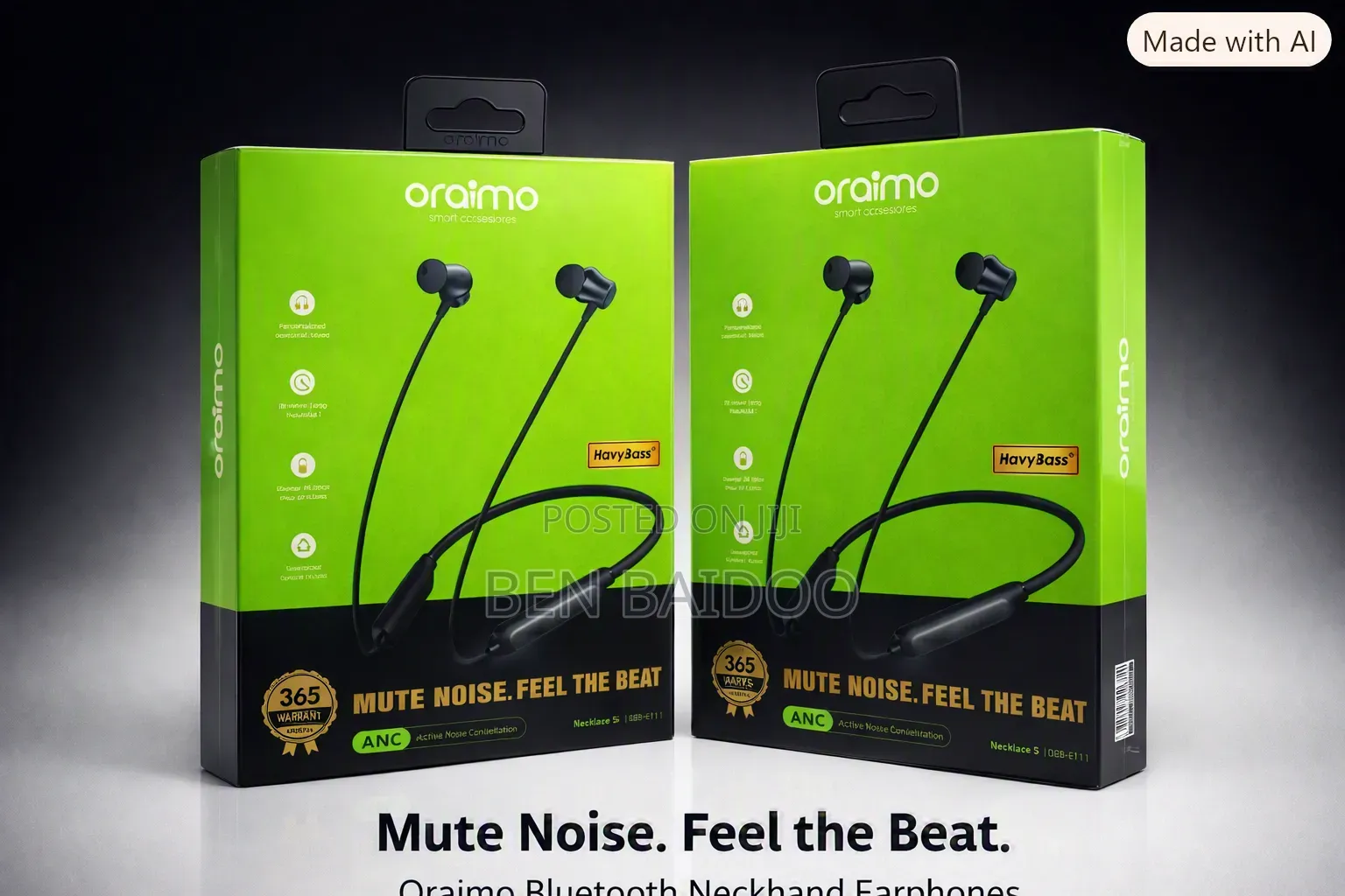 Oraimo Necklace 5 (High-Quality)